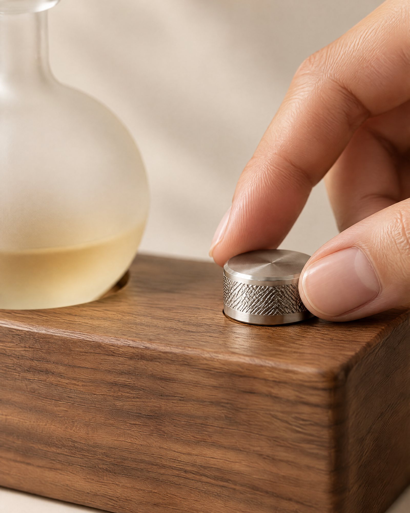 Close-up of The Dial Diffuser