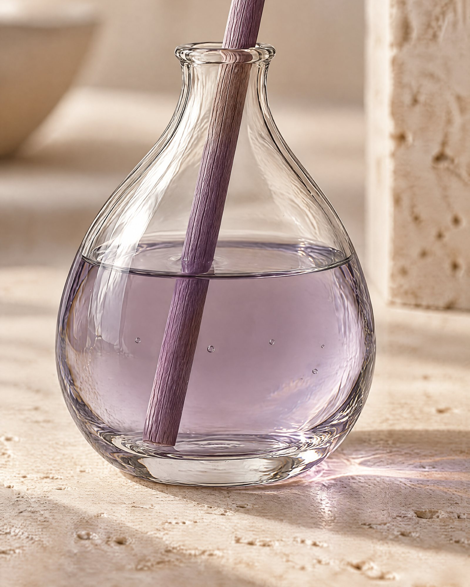 Close-up of Fig & Cedar Reed Diffuser