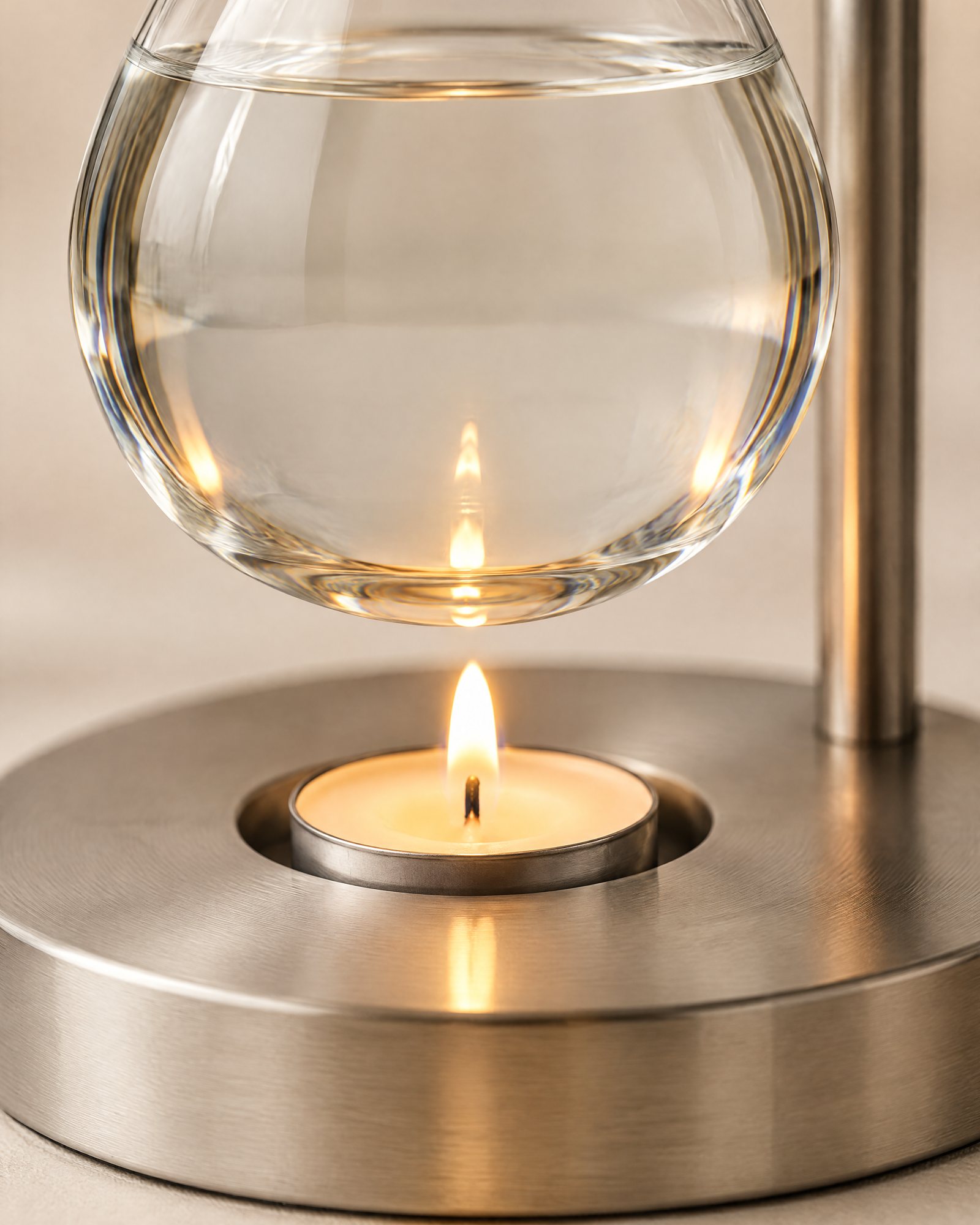 Close-up of The Pendant Burner