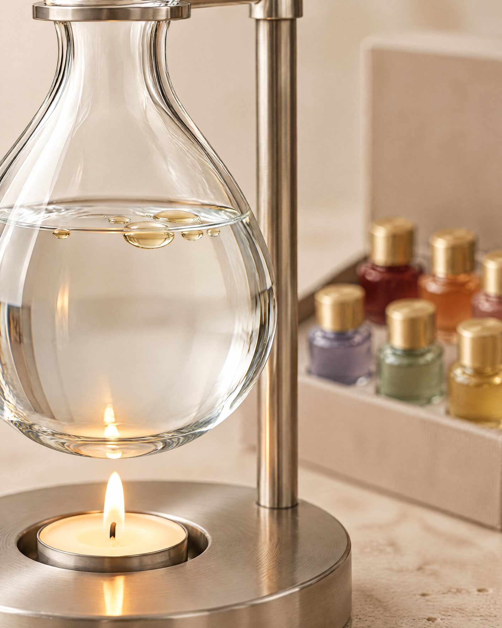 Close-up of The Pendant Burner Set